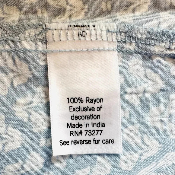 NWT CROFT&BARROW Women Sleeveless Pullover Keyhole Neckline Floral Shirt Sz PXXL - Picture 12 of 13